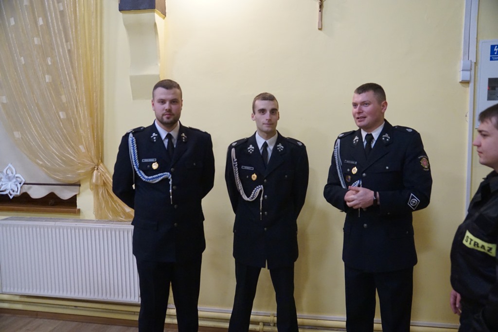 Spotkanie opłatkowe Ochotniczej Straży Pożarnej w  Kunicach