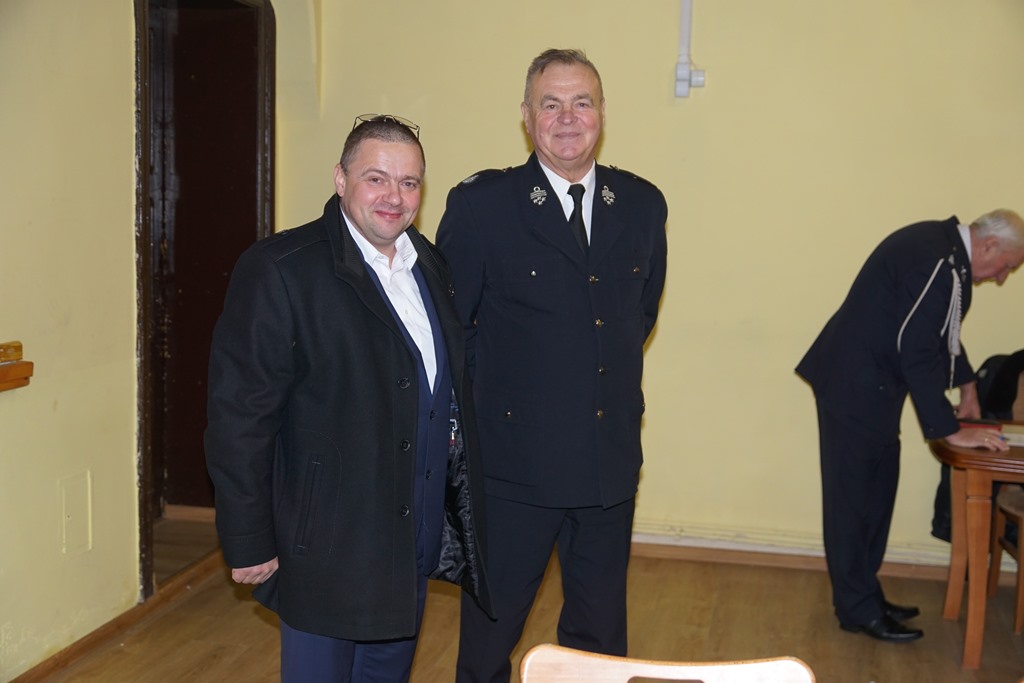 Spotkanie opłatkowe Ochotniczej Straży Pożarnej w  Kunicach