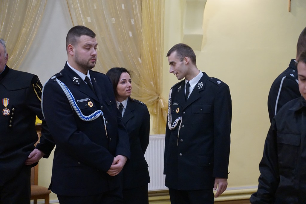 Spotkanie opłatkowe Ochotniczej Straży Pożarnej w  Kunicach