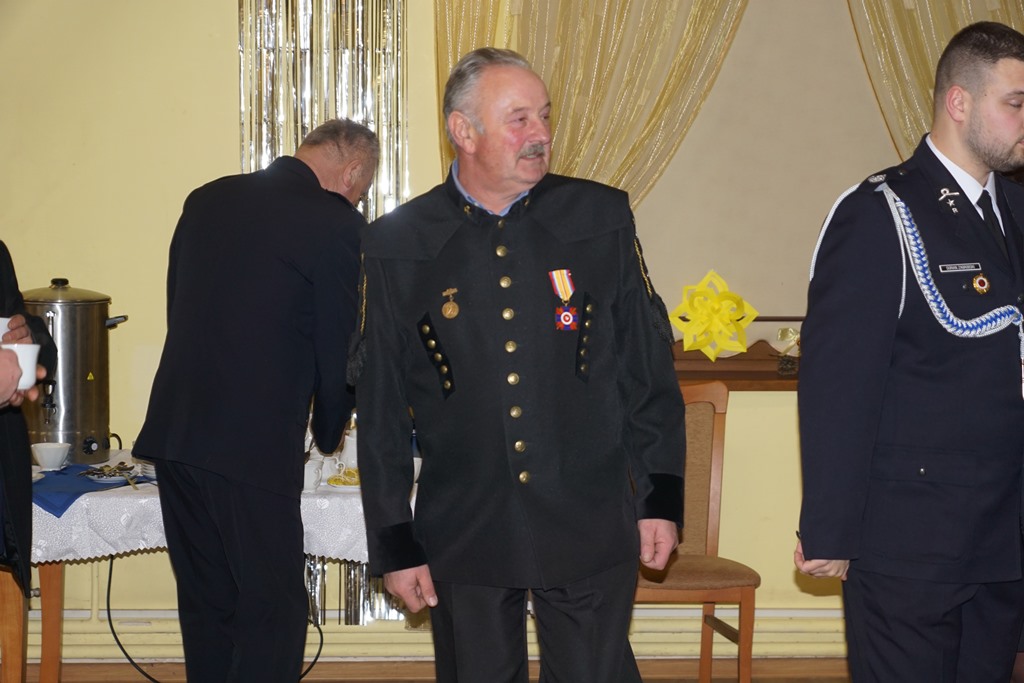 Spotkanie opłatkowe Ochotniczej Straży Pożarnej w  Kunicach