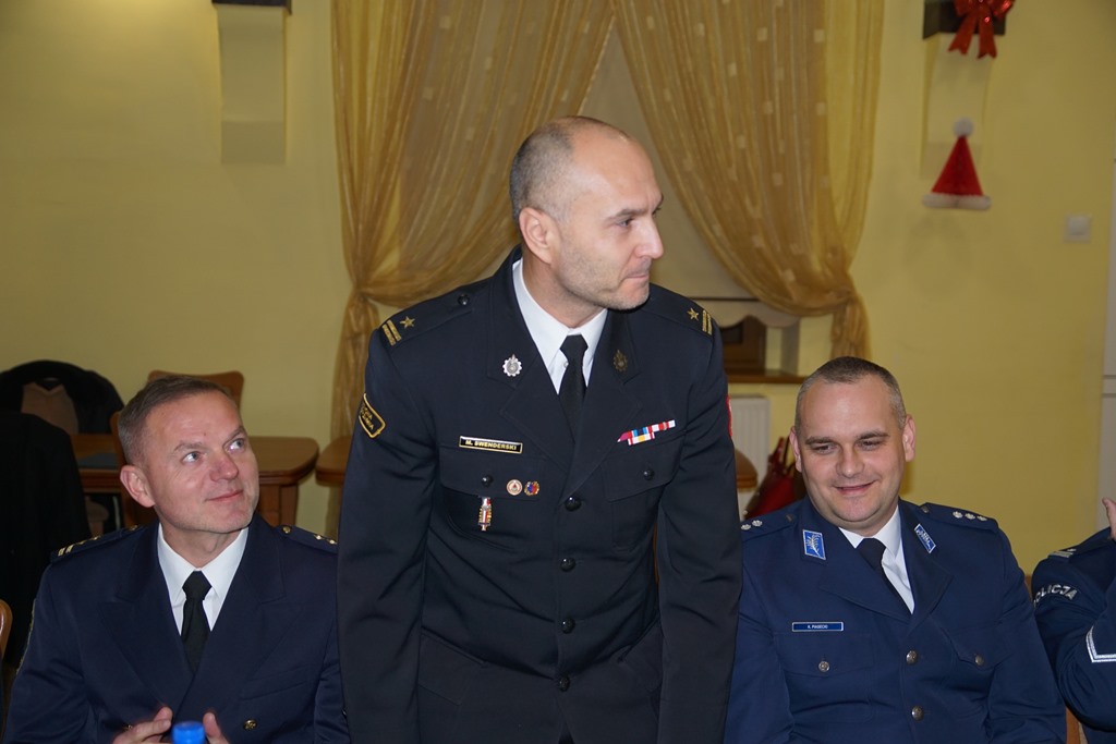 Spotkanie opłatkowe Ochotniczej Straży Pożarnej w  Kunicach