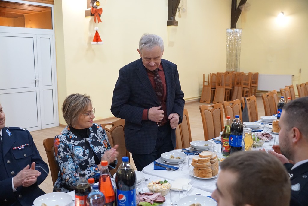 Spotkanie opłatkowe Ochotniczej Straży Pożarnej w  Kunicach