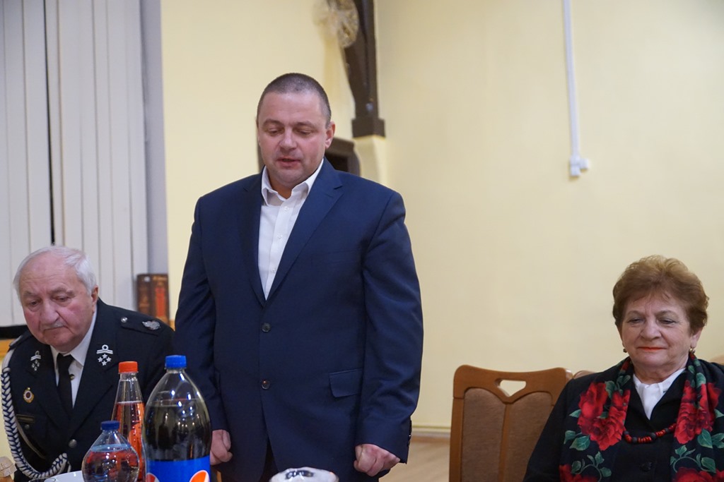 Spotkanie opłatkowe Ochotniczej Straży Pożarnej w  Kunicach