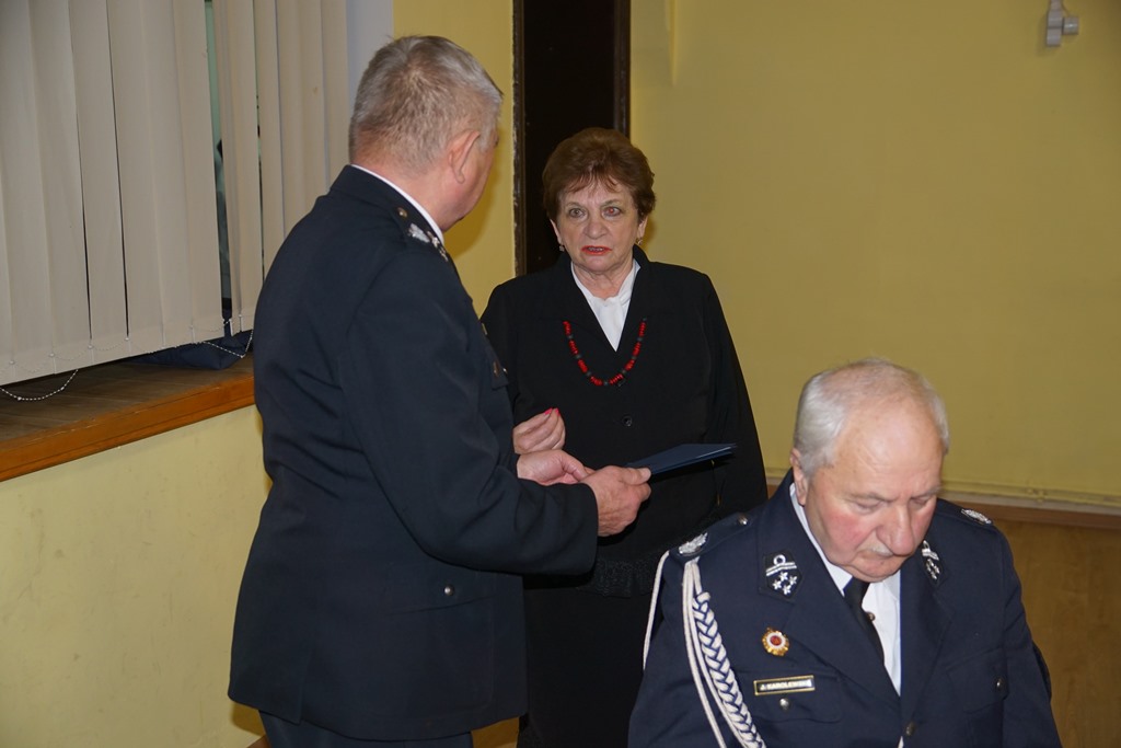 Spotkanie opłatkowe Ochotniczej Straży Pożarnej w  Kunicach