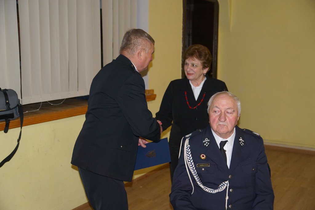 Spotkanie opłatkowe Ochotniczej Straży Pożarnej w  Kunicach