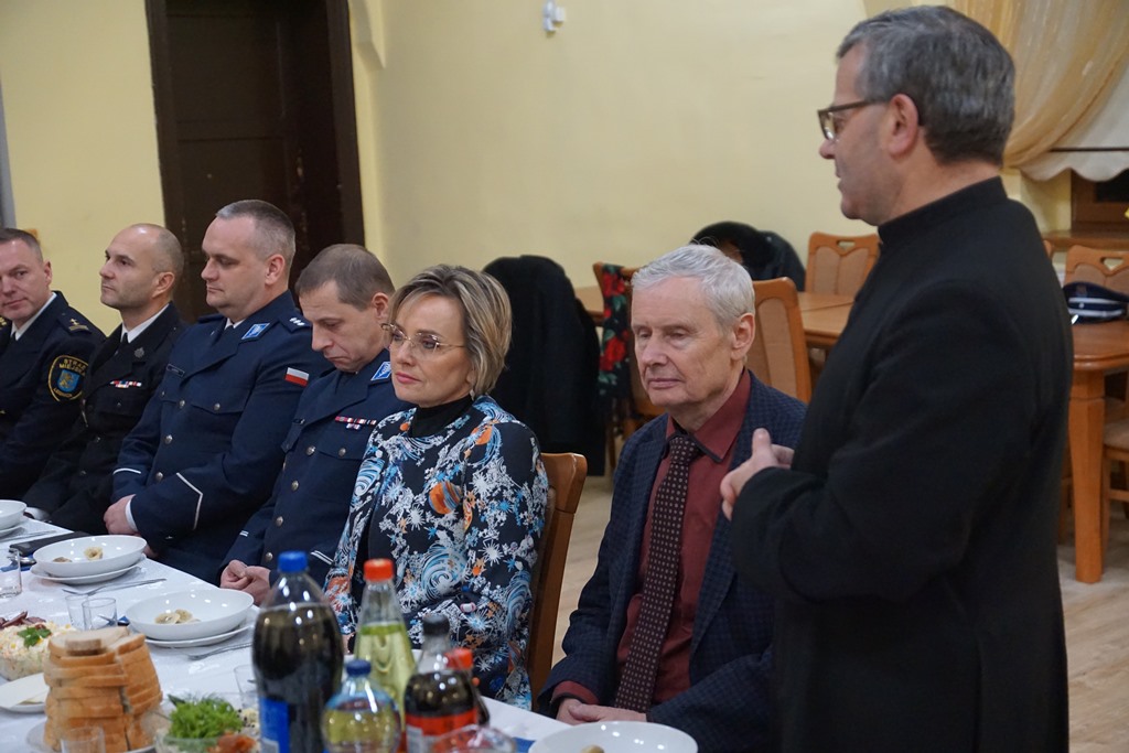 Spotkanie opłatkowe Ochotniczej Straży Pożarnej w  Kunicach