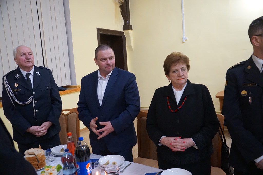 Spotkanie opłatkowe Ochotniczej Straży Pożarnej w  Kunicach