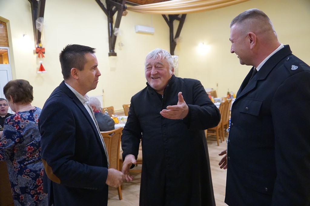 Spotkanie opłatkowe Ochotniczej Straży Pożarnej w  Kunicach
