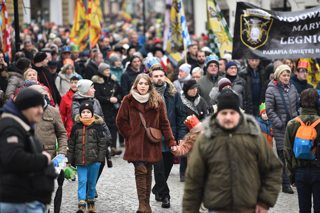 Ulicami Legnicy przeszedł Orszak Trzech Króli
