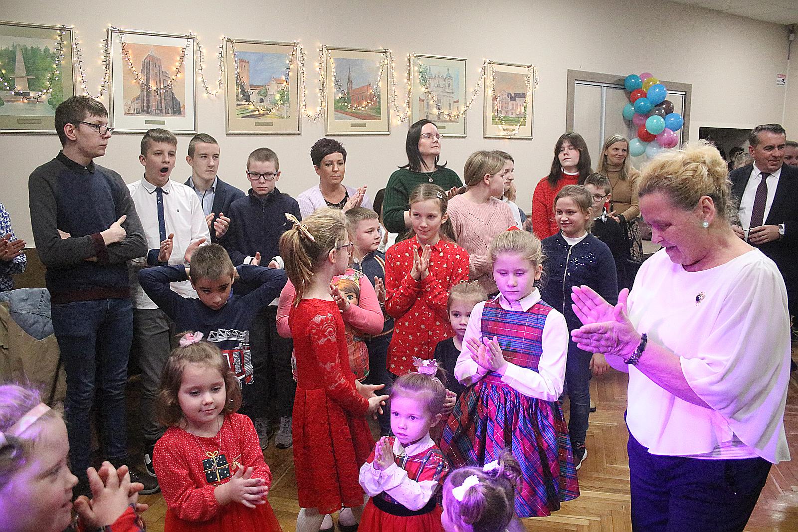 Spotkanie noworoczne rodzin zastępczych z powiatu legnickiego