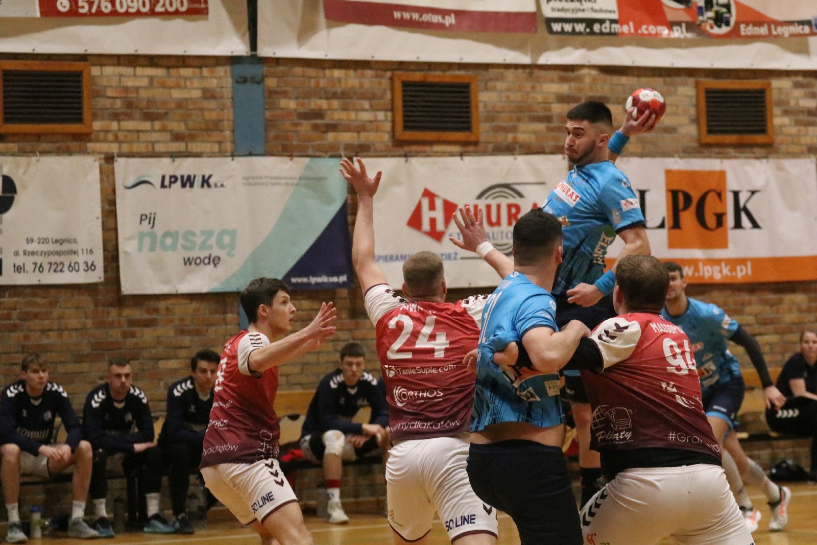 Kąty Wrocławskie wygrywają z Siódemką Huras Legnica