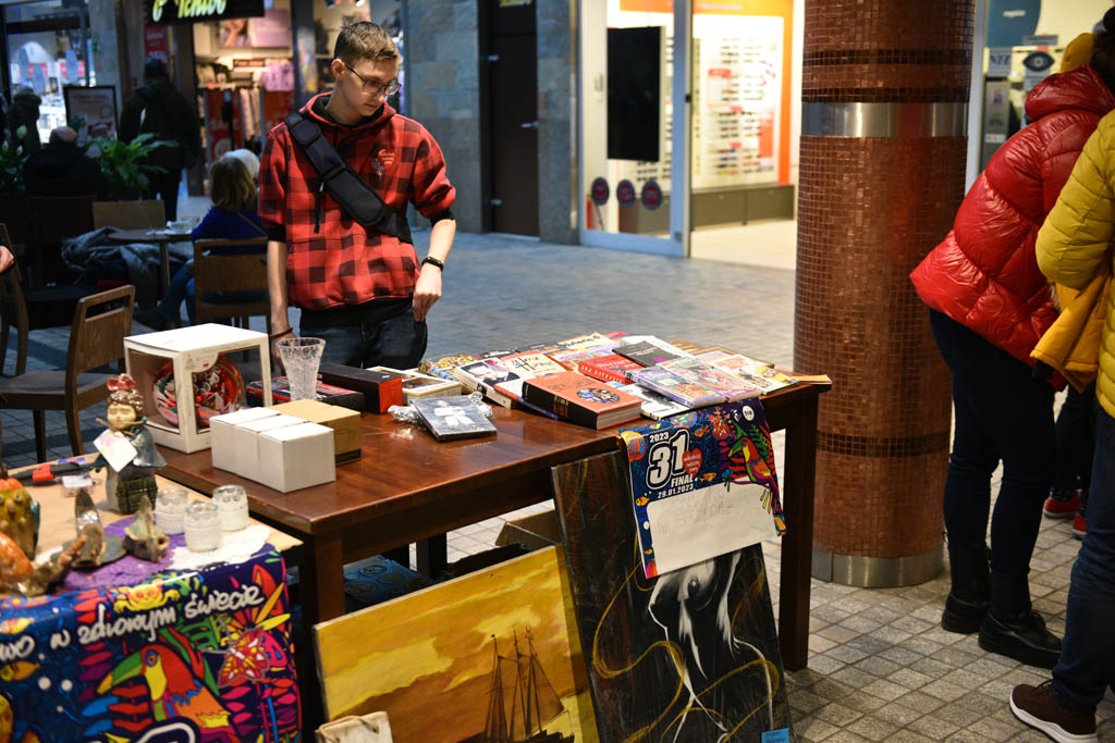 Galeria Piastów tętni życiem, Orkiestra Owsiaka gra