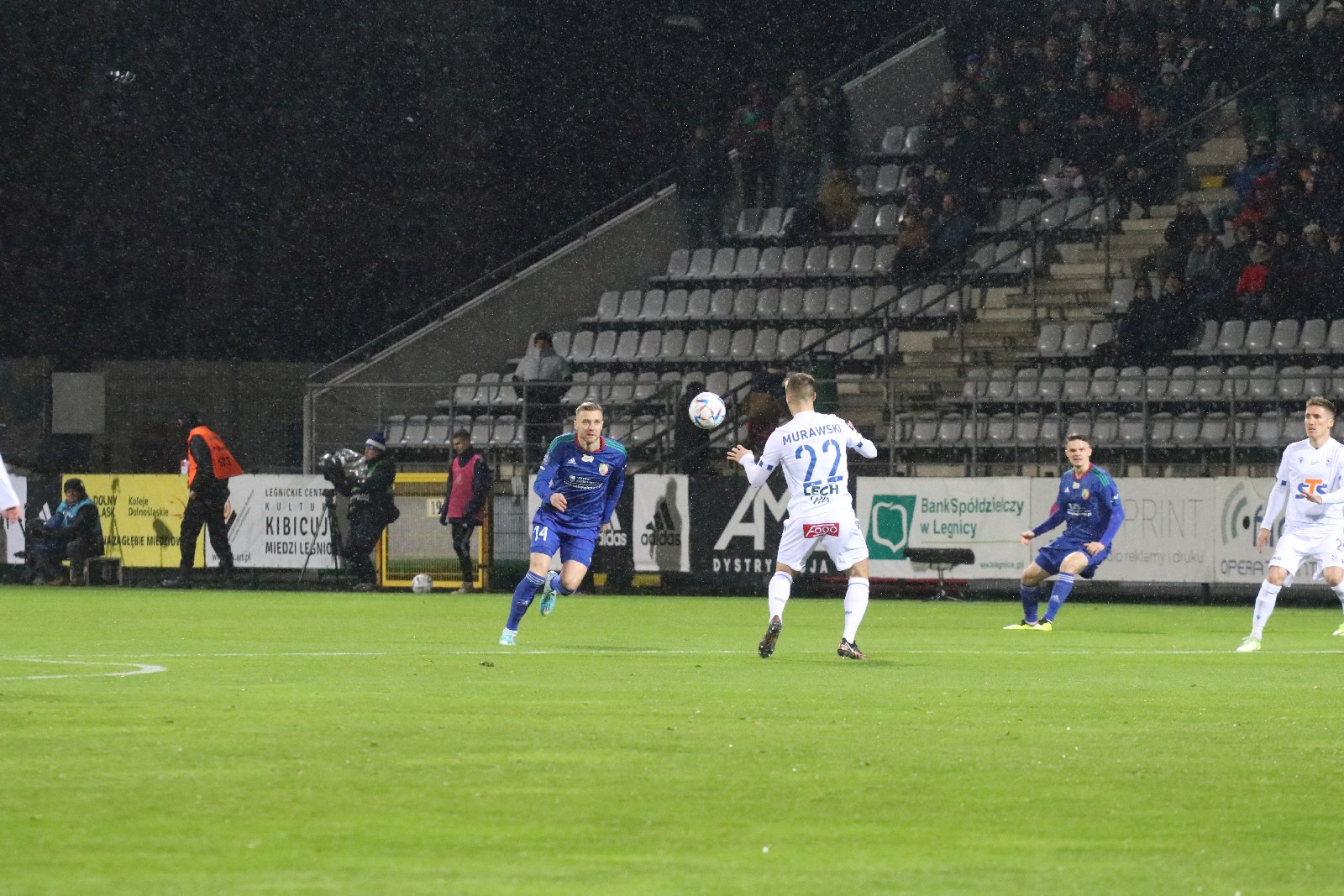 Masouras uratował punkt w meczu Miedzi Legnica z Lechem Poznań
