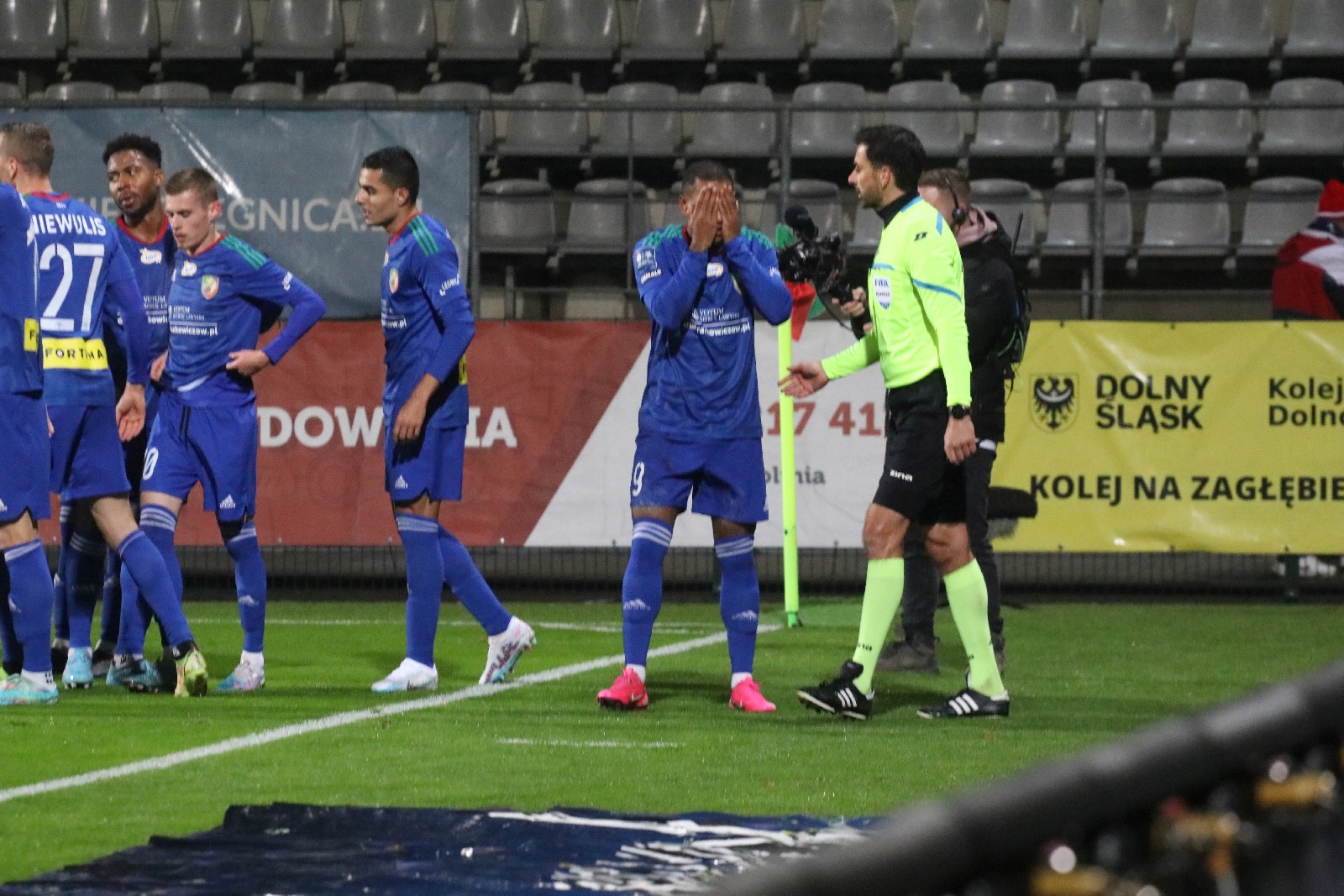Masouras uratował punkt w meczu Miedzi Legnica z Lechem Poznań