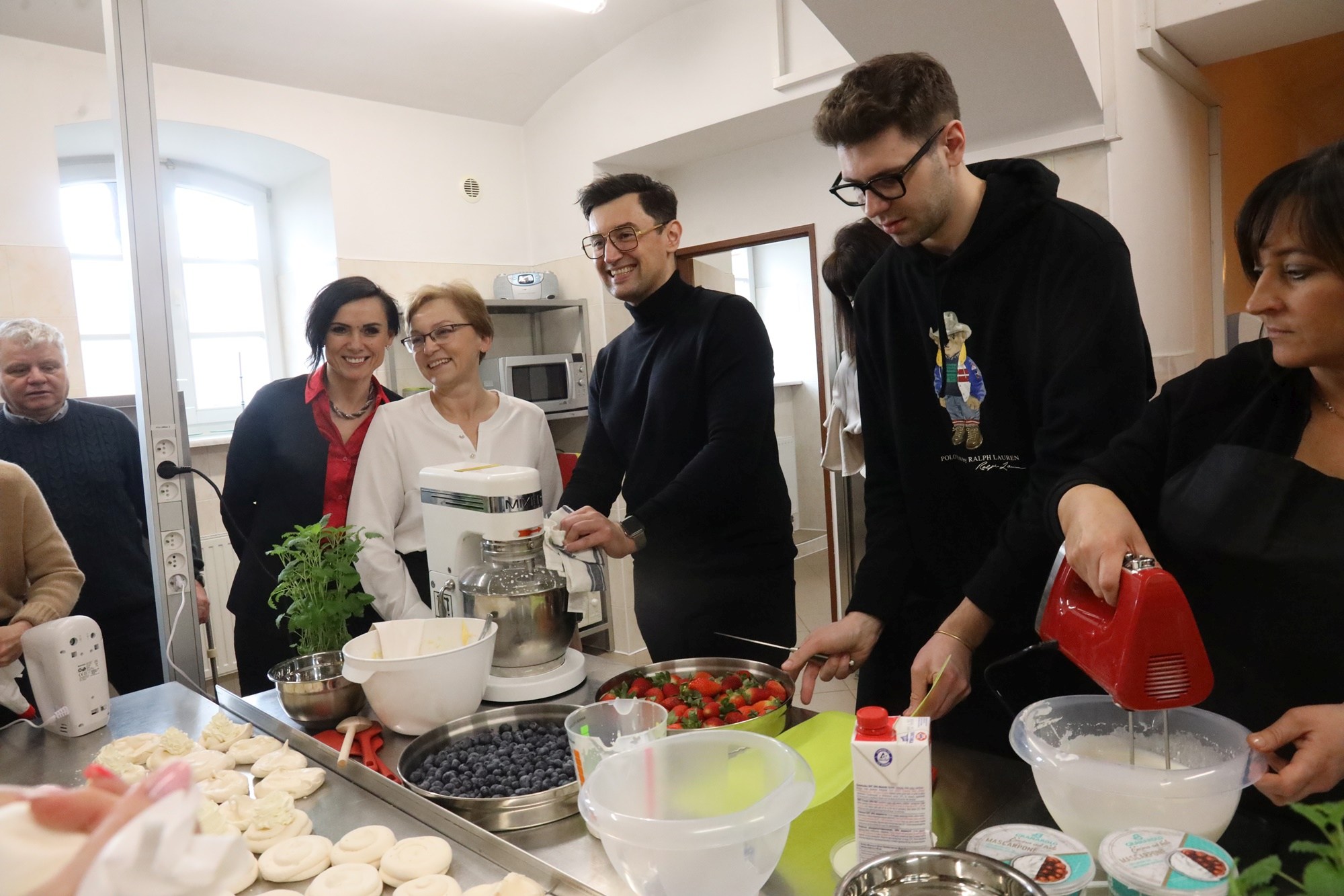 Warsztaty kulinarne ze studentami CWUP z Bartkiem Boratynem