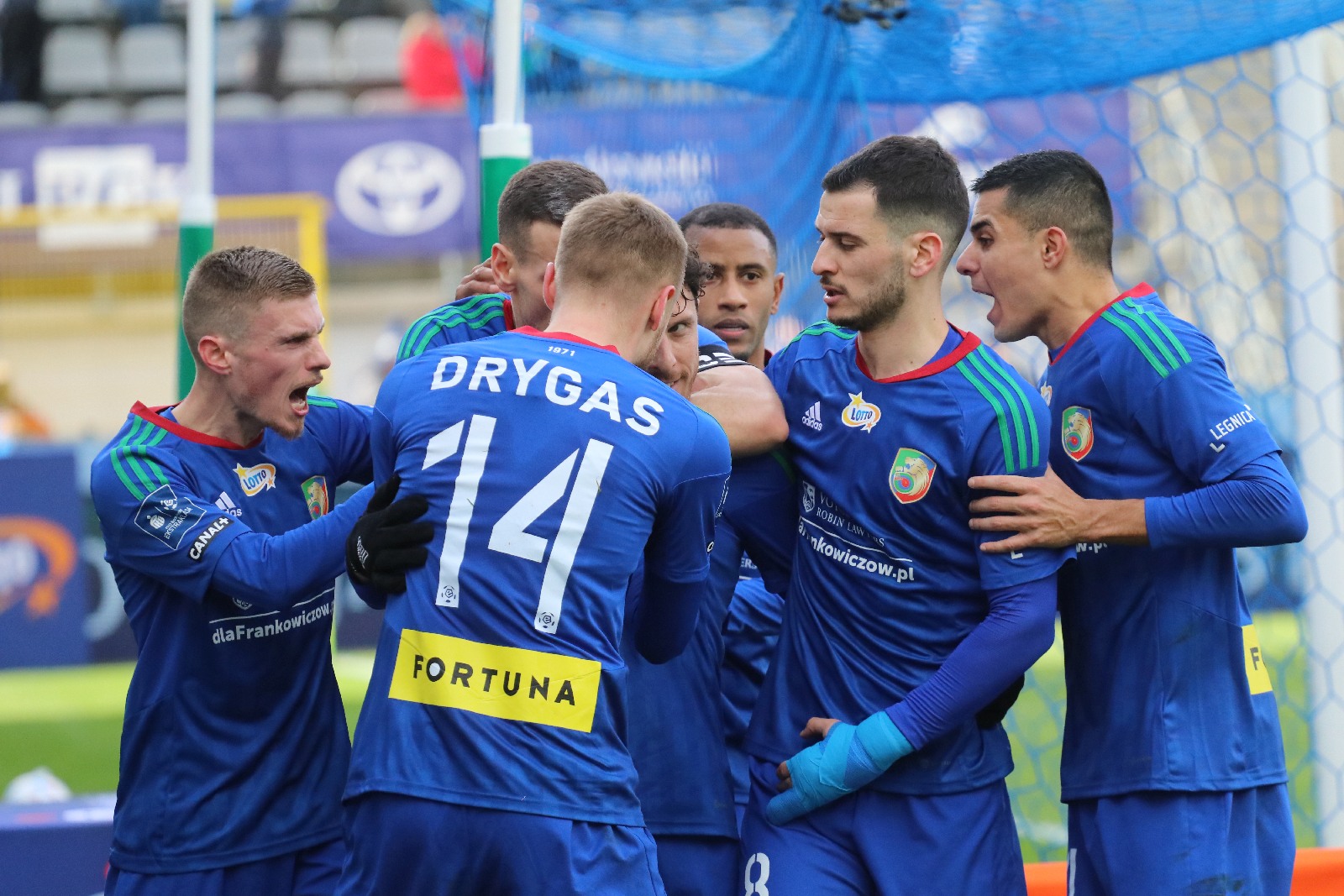 Pierwsza wygrana Miedzi Legnica w tym roku