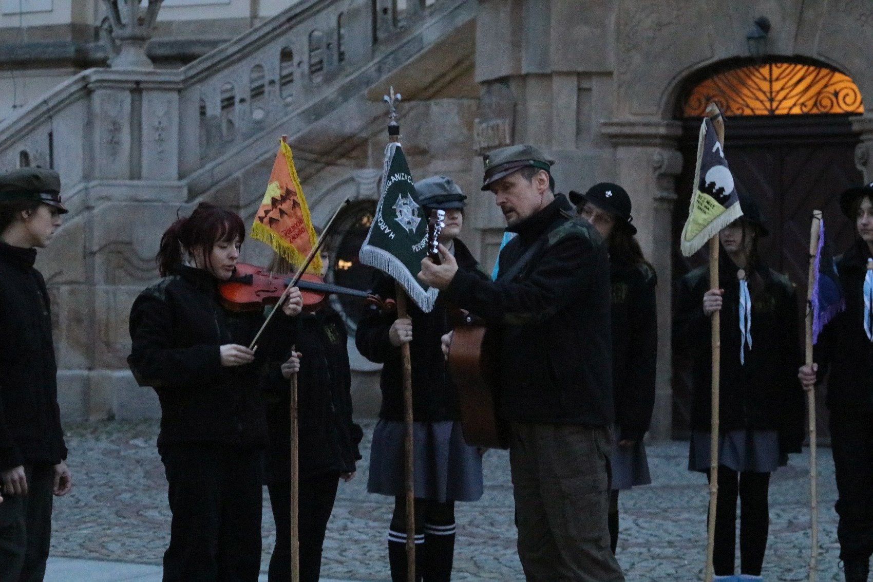 W Dzień Myśli Braterskiej harcerze utworzyli Bratni Krąg