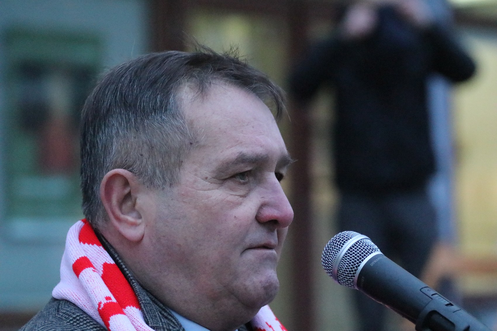 Pokojowo wyrazili wsparcie i solidarność z walczącą Ukrainą