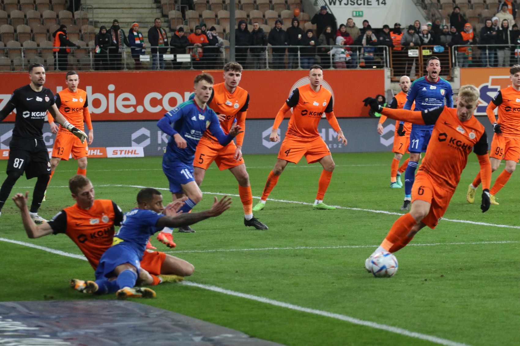Derby dla Zagłębia Lubin. Krok od spadku Miedzianki