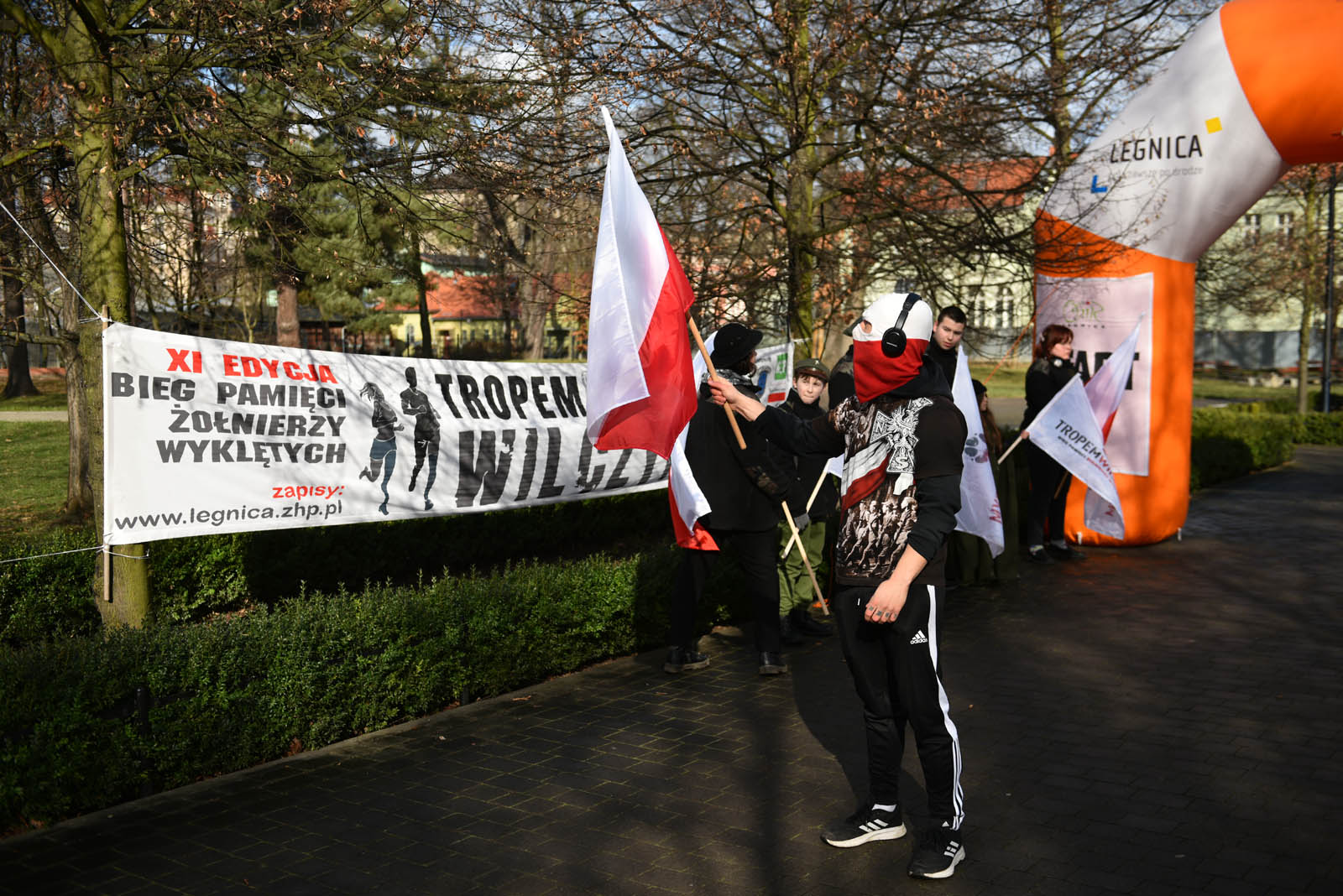 Pobiegli „Tropem Wilczym” na symbolicznym dystansie