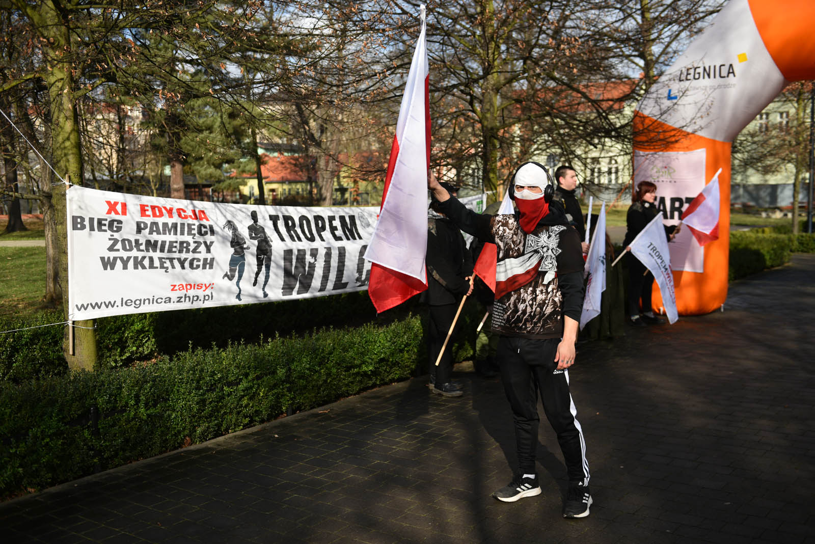 Pobiegli „Tropem Wilczym” na symbolicznym dystansie