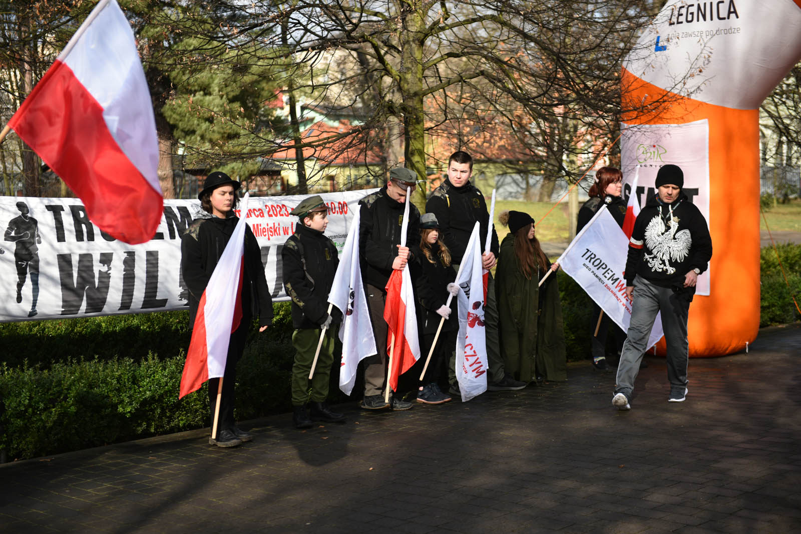 Pobiegli „Tropem Wilczym” na symbolicznym dystansie