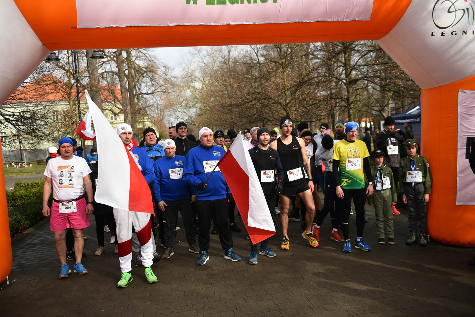 Pobiegli „Tropem Wilczym” na symbolicznym dystansie