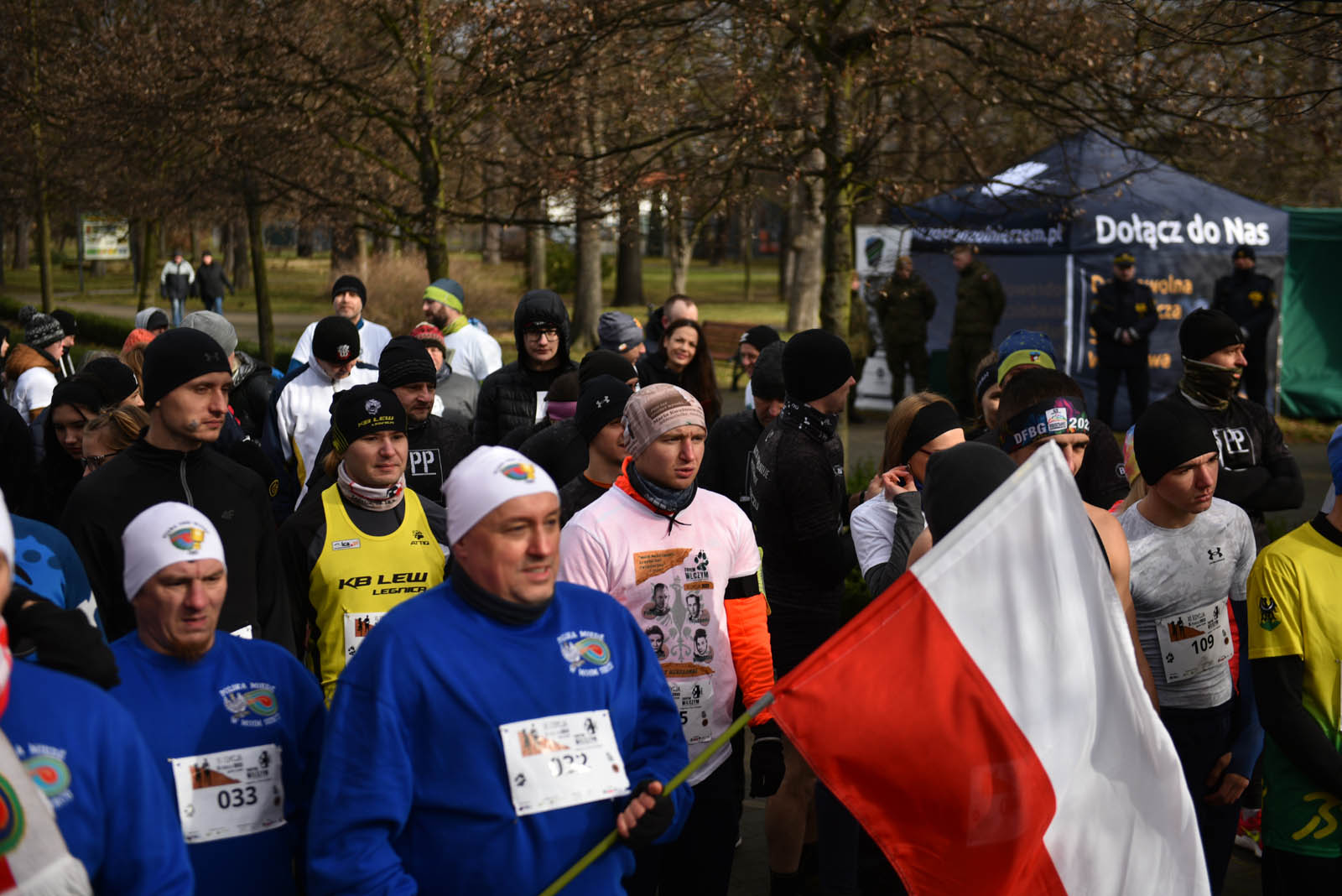 Pobiegli „Tropem Wilczym” na symbolicznym dystansie