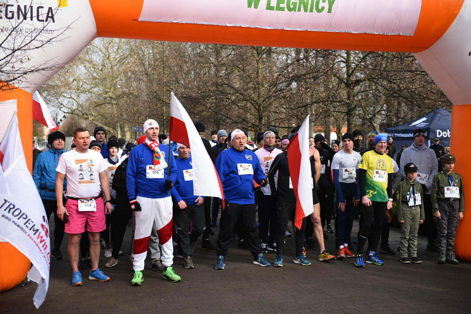 Pobiegli „Tropem Wilczym” na symbolicznym dystansie