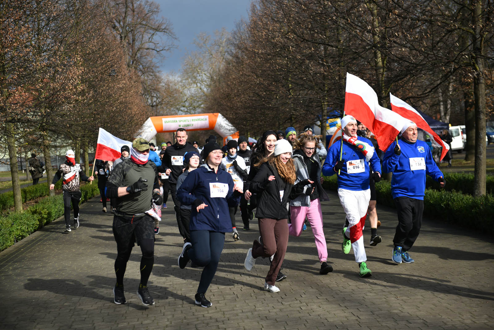 Pobiegli „Tropem Wilczym” na symbolicznym dystansie