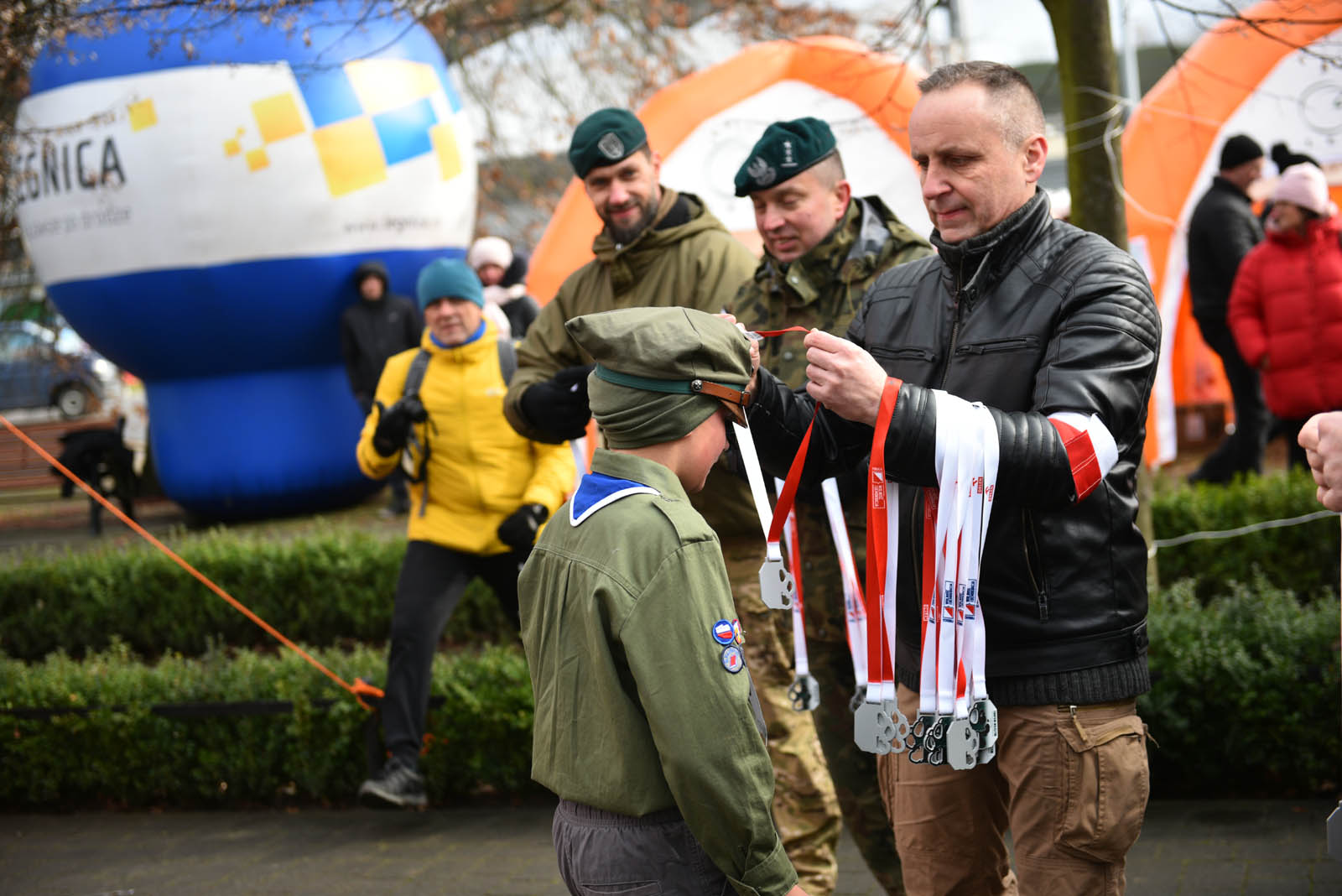 Pobiegli „Tropem Wilczym” na symbolicznym dystansie