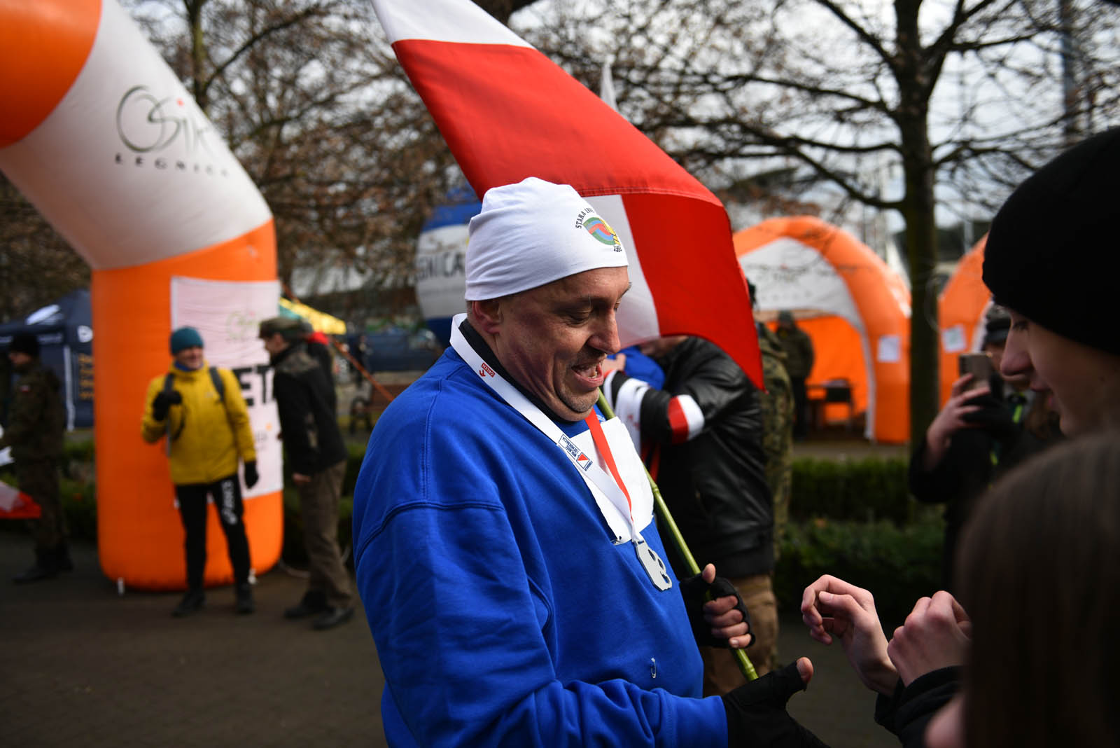 Pobiegli „Tropem Wilczym” na symbolicznym dystansie