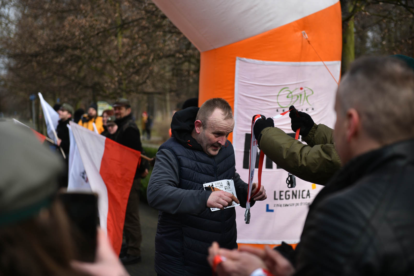 Pobiegli „Tropem Wilczym” na symbolicznym dystansie