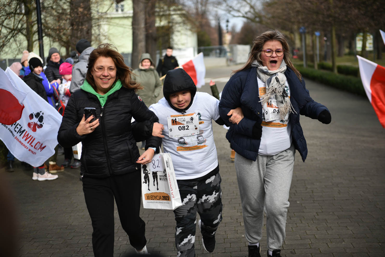 Pobiegli „Tropem Wilczym” na symbolicznym dystansie