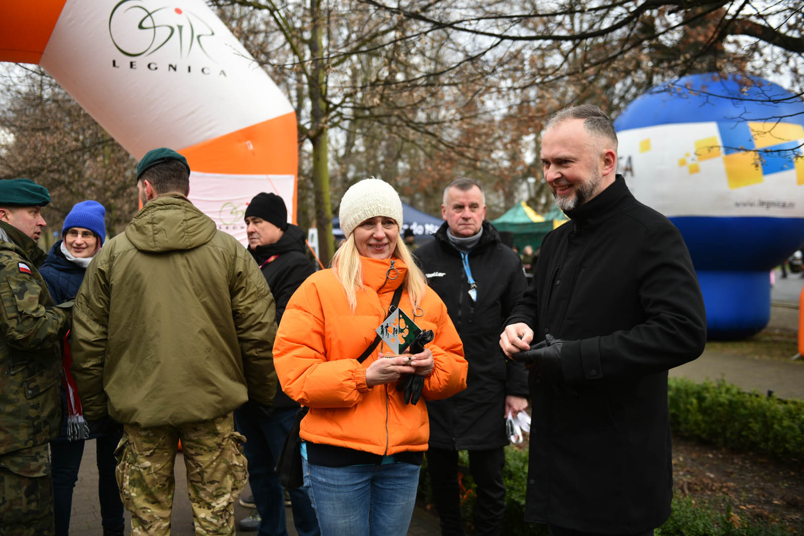 Pobiegli „Tropem Wilczym” na symbolicznym dystansie