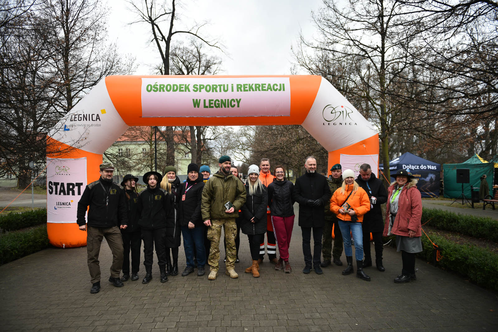 Pobiegli „Tropem Wilczym” na symbolicznym dystansie