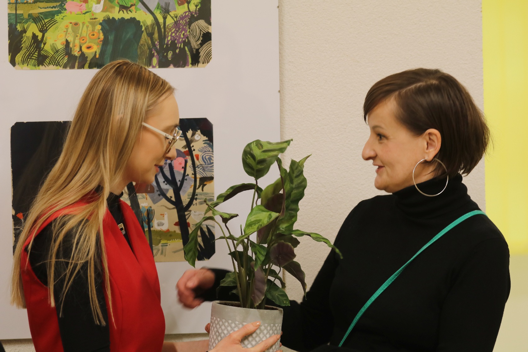 Wernisaż wystawy Magdaleny Kozieł-Nowak w SDK Atrium