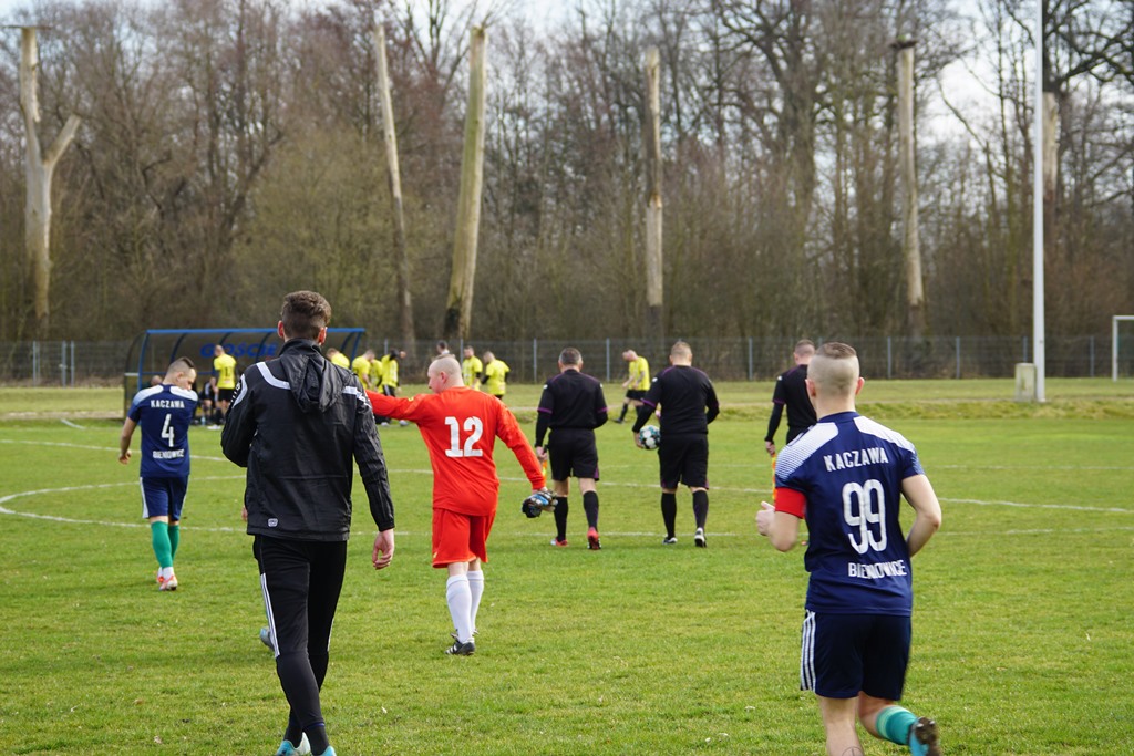 Kaczawa Bieniowice zdobywa trzy punkty na własnym boisku