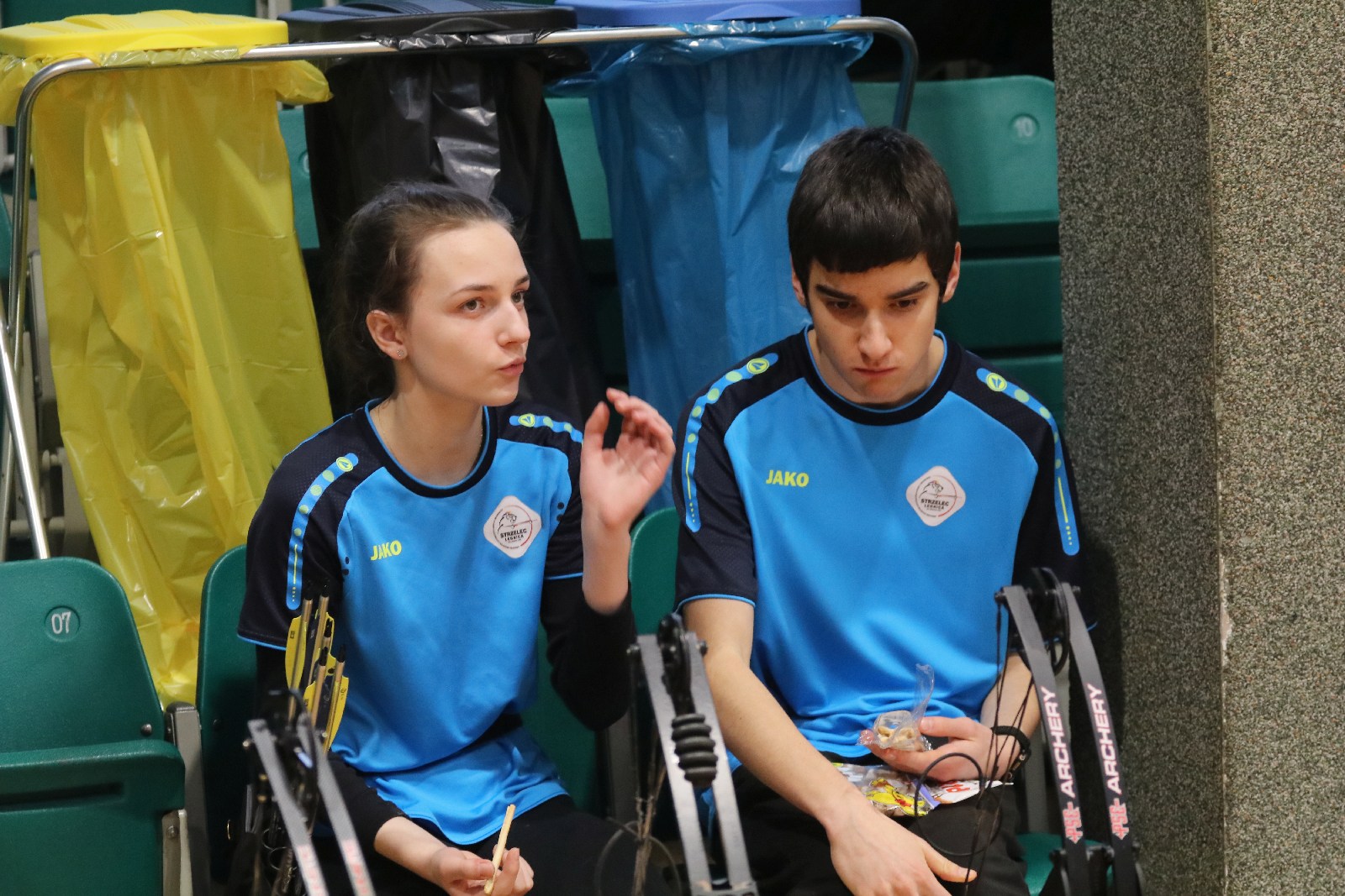 Pierwszy dzień  Halowych Mistrzostw Polski Juniorów Młodszych