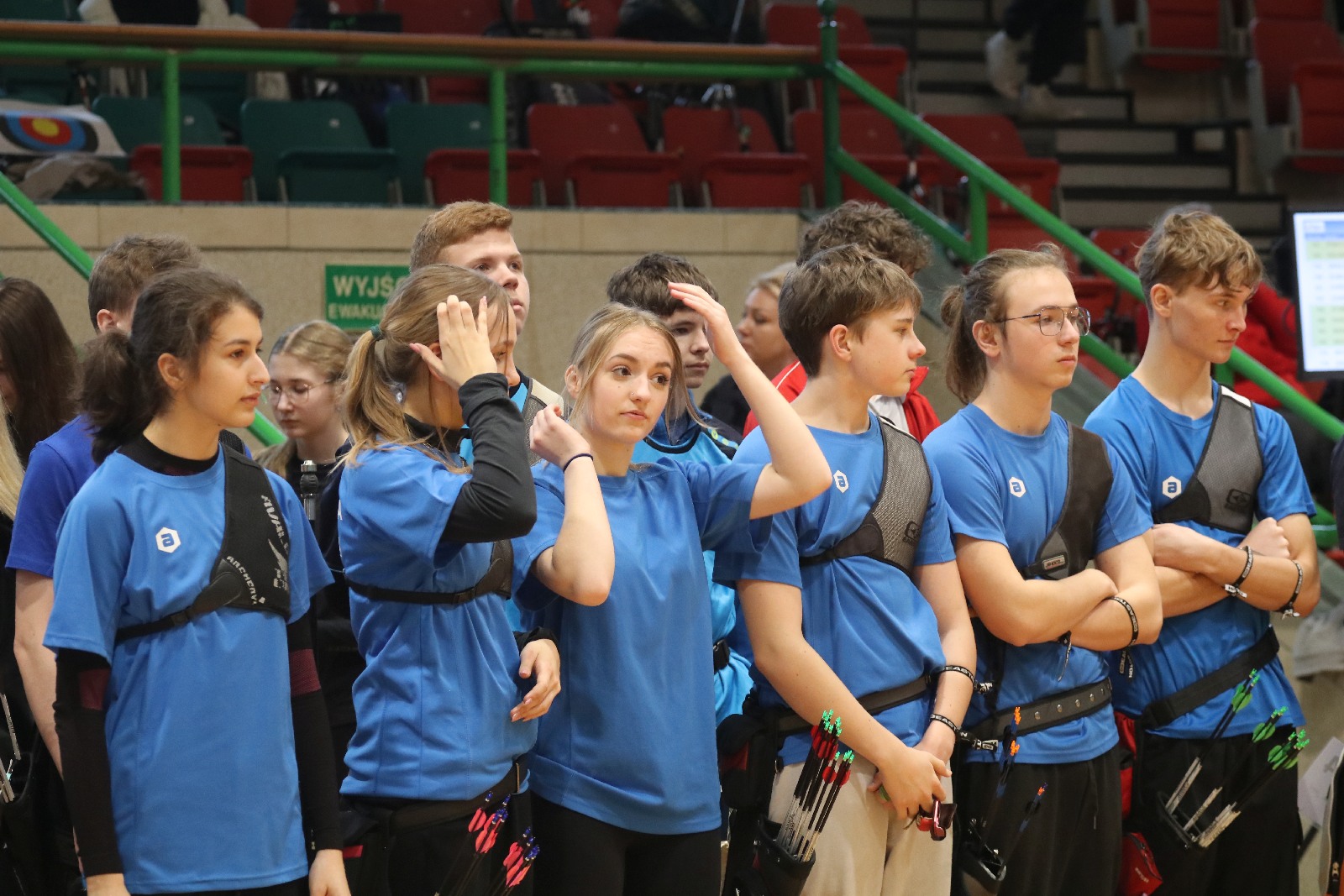 Pierwszy dzień  Halowych Mistrzostw Polski Juniorów Młodszych