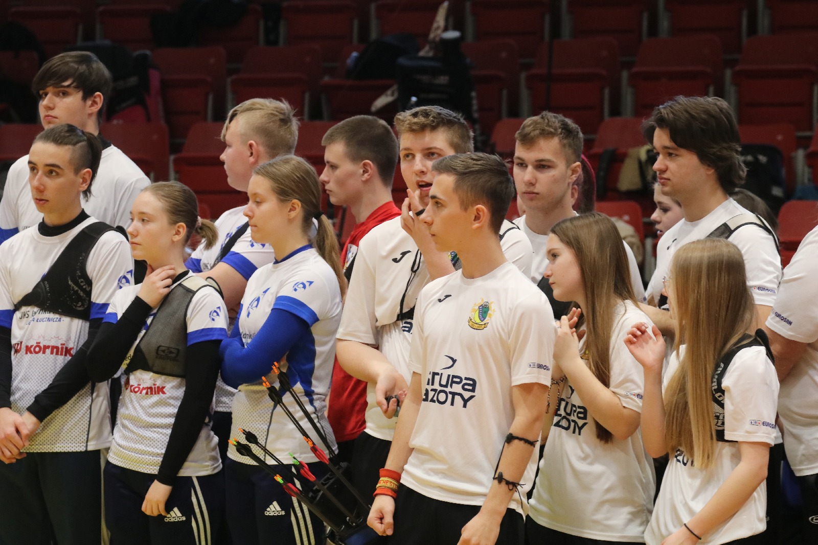 Pierwszy dzień  Halowych Mistrzostw Polski Juniorów Młodszych