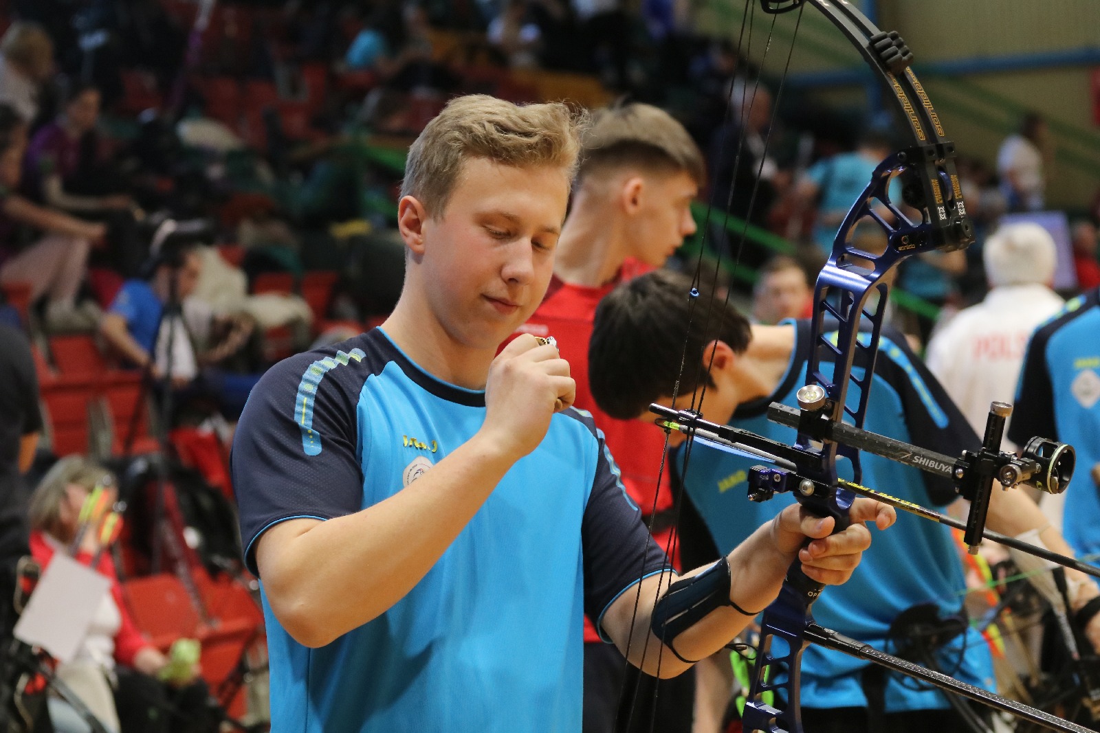 Pierwszy dzień  Halowych Mistrzostw Polski Juniorów Młodszych