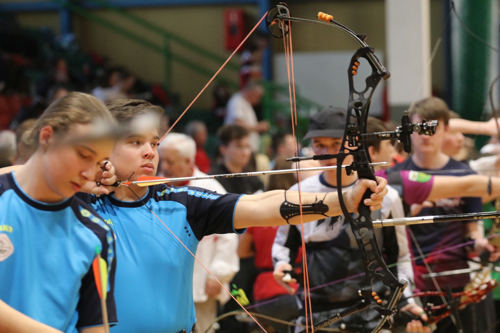 Pierwszy dzień  Halowych Mistrzostw Polski Juniorów Młodszych