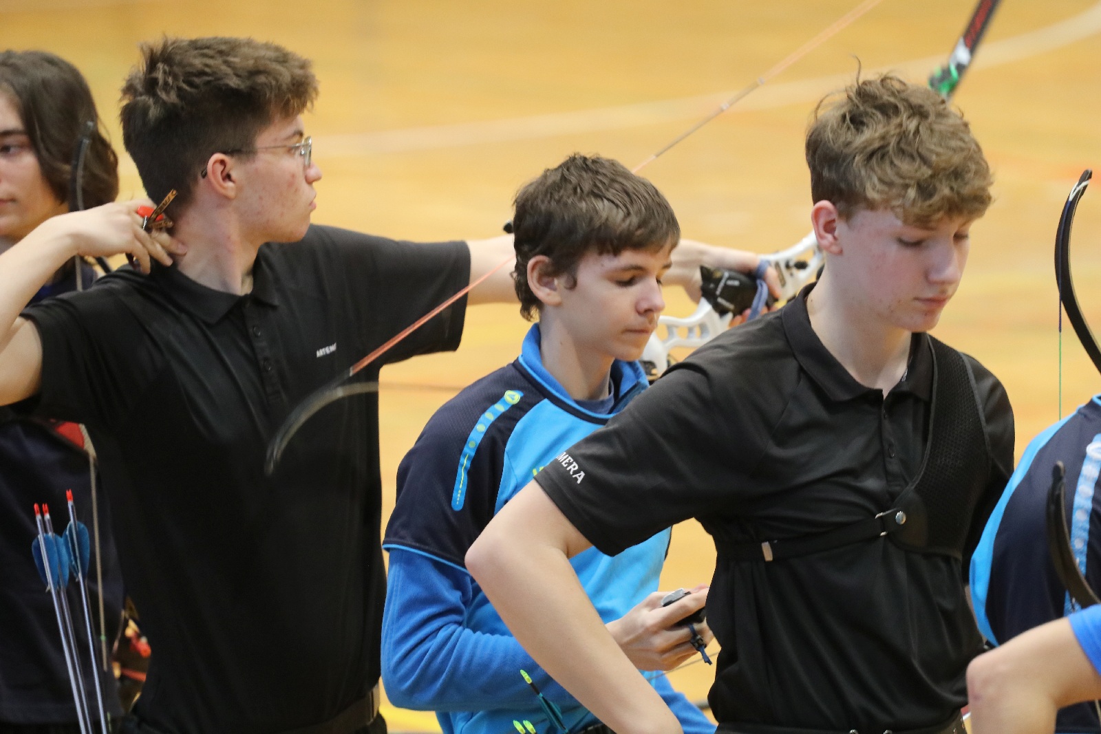 Pierwszy dzień  Halowych Mistrzostw Polski Juniorów Młodszych
