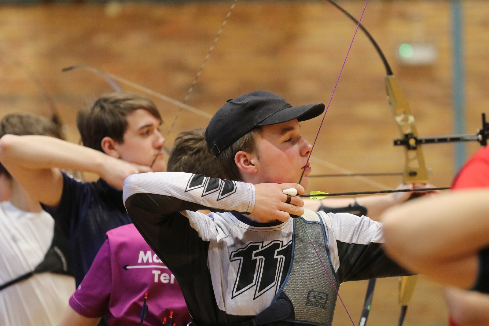 Pierwszy dzień  Halowych Mistrzostw Polski Juniorów Młodszych