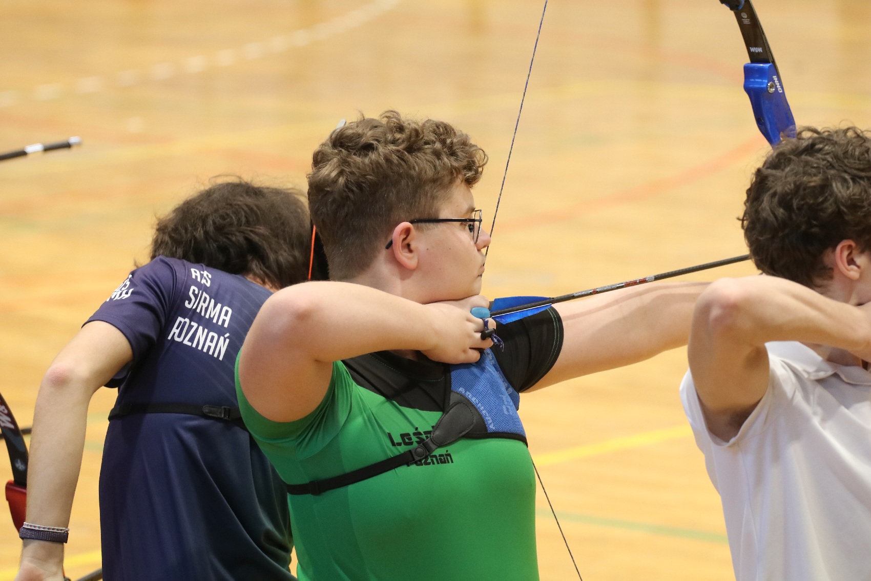 Pierwszy dzień  Halowych Mistrzostw Polski Juniorów Młodszych