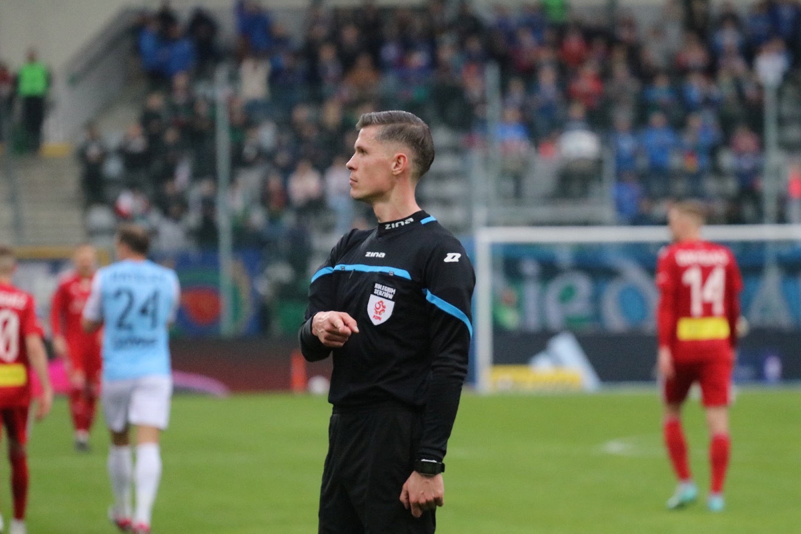 Niestety trzy punkty w łatwy sposób zgarnęli goście z Gliwic