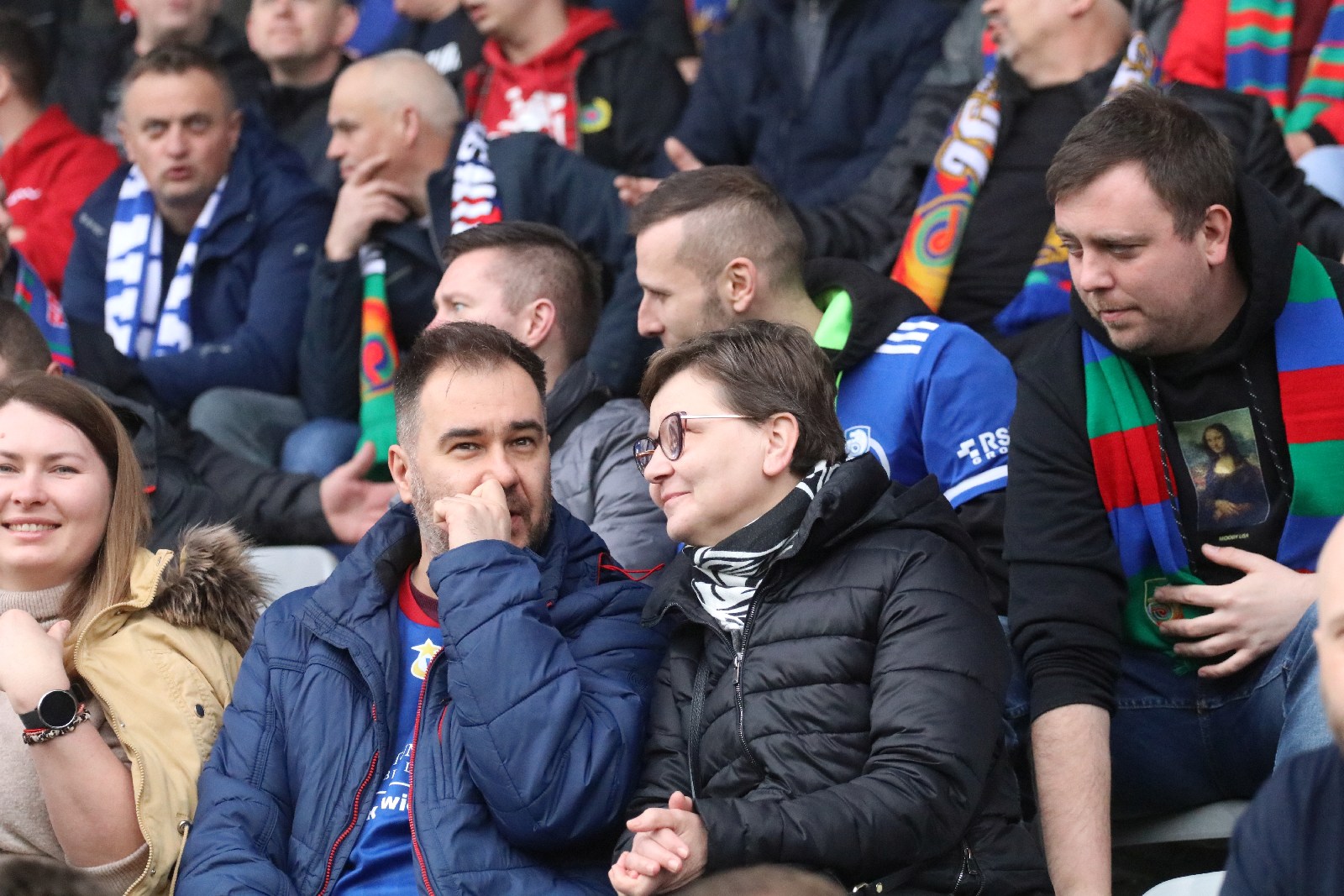 Ponad trzy i pół tysiąca załamanych kibiców na trybunach
