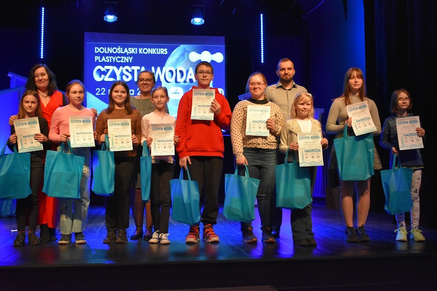 Dolnośląski Konkurs Plastyczny ”Czysta woda” w MCK w Legnicy