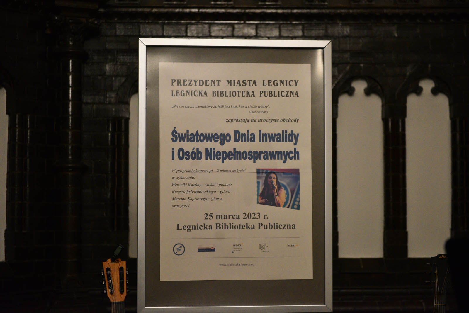 Legnicka artystka wystąpiła dla niepełnosprawnych